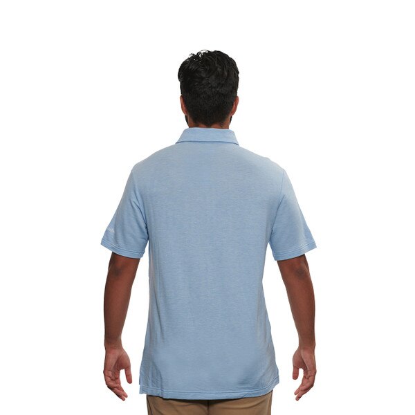 UCLA Script Heathered Polo